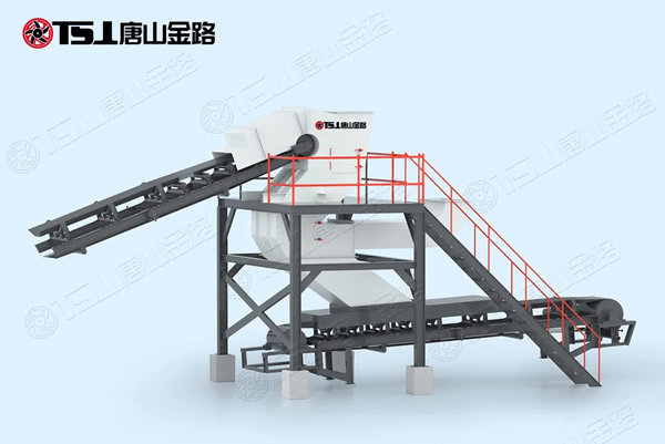 唐山金路機制砂選粉機，解決機制砂含粉量問題